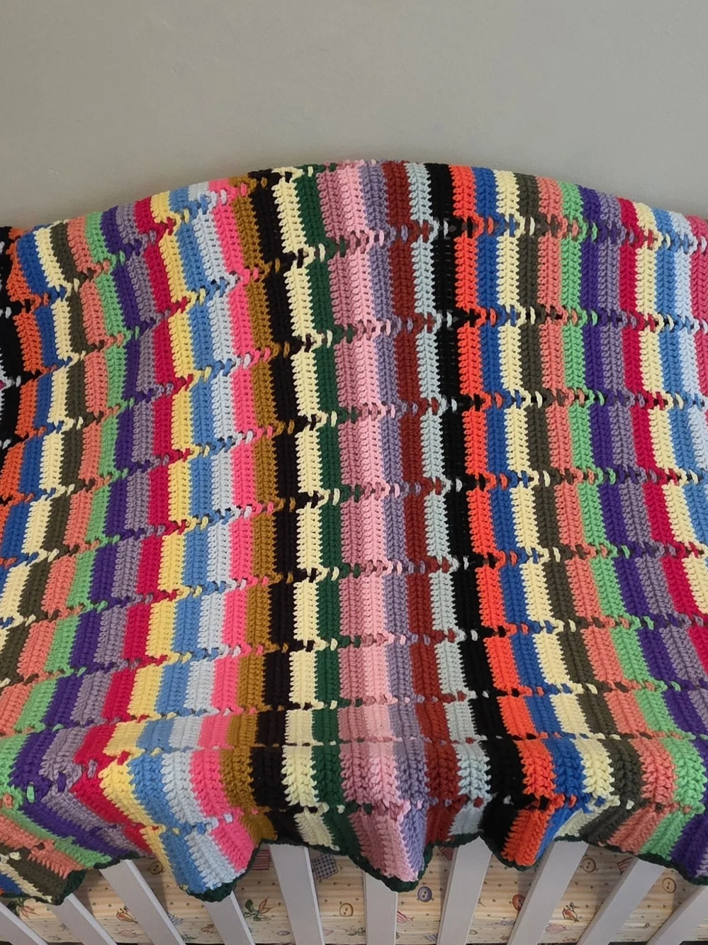 Vintage Afghan Throw